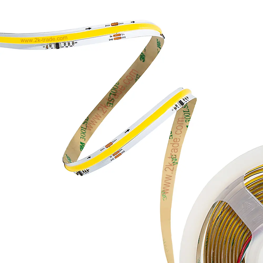 Flexibler LED-Streifen, moderne Beleuchtung.